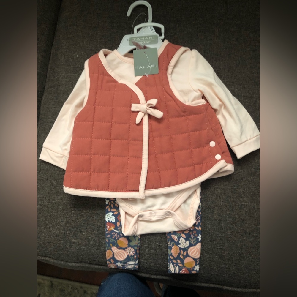 Cute baby matching set